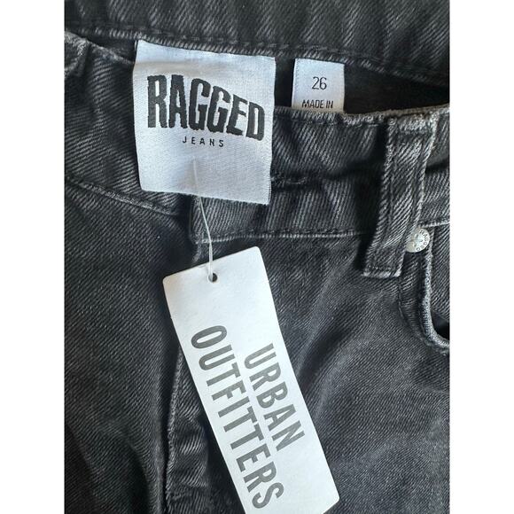 The Ragged Priest Black Combat Cargo Jeans Charcoal Size 26 NEW NWT - Picture 8 of 9